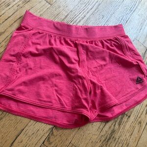 Reebok Kids Pink Athletic Shorts